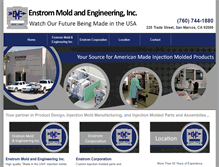 Tablet Screenshot of enstrommold.com